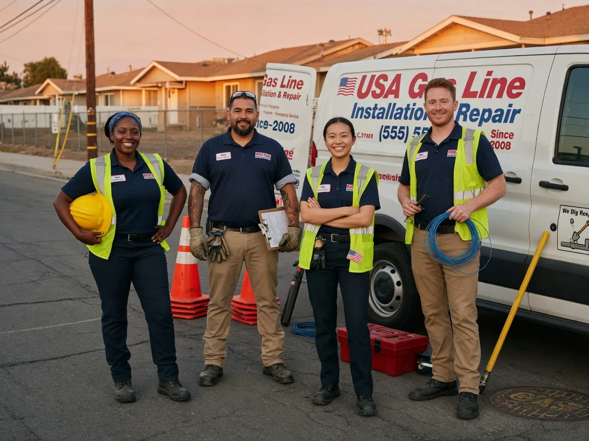 Gas Line Installation company in Woolstock, IA
